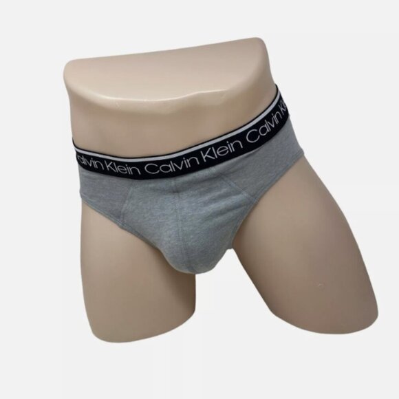 Calvin‎ Klein Men's Hip-Brief Cotton Stretch 3-Pack Sz XL NP24200-020 - Picture 5 of 8